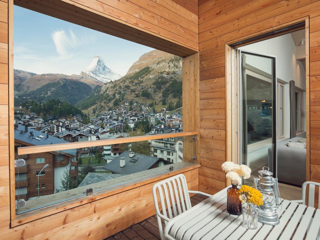 Overlook Lodge By Cervo Церматт Экстерьер фото